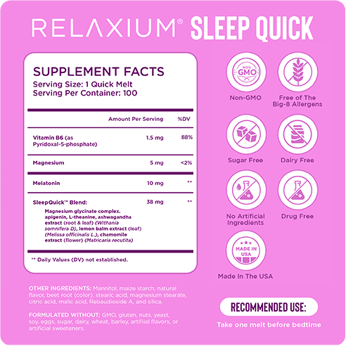 RELAXIUM® Sleep Bottle
